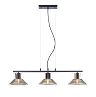 Подвесной светильник 19*79*95 см, 3*E27 черный, медь Vele Luce Intrigo VL5822P03