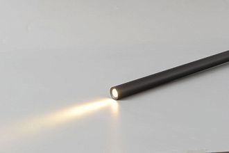 Светильник подвесной 2 см, 3W, 3000K, CLT 076C500 BL, черный