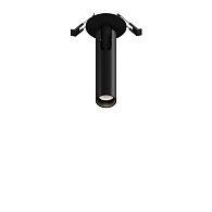 Встраиваемый светильник 3*3*15,1 см, LED, 6W, 4000К, Maytoni Technical Focus T C141RS-L125-6W4K-B черный, вр 5,5 см
