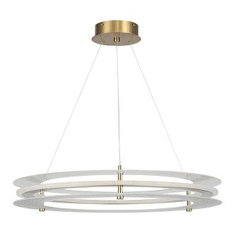 Подвесной светильник 60*80 см, 1*LED*40W, 4000K, ST-Luce Fagy SL6245.203.01, золотой