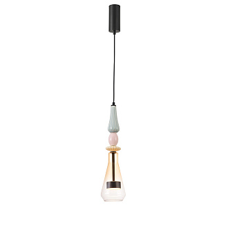 Подвесной светильник 12,5*180 см, LED, 9W, 4000К, Favourite Dolci 4465-1P черный