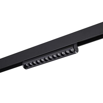 Cветильник  22,6*3,3*6 см, 1*LED*10W, 3000-6000K, Novotech VECTOR PORT 359947, черный,  диммир. пульт ДУ/Tuya Smart Life