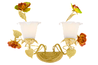 Бра L460 x W250 x H340, мм, 2*40W (80W), COFFEE GOLD(Кофе +Золото) Rilon B0903/2W COFFEE GOLD