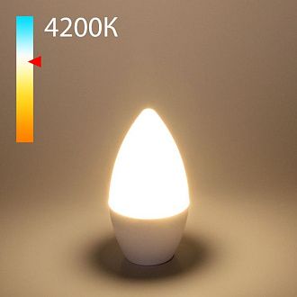 Светодиодная лампа "Свеча" C37 8W 4200K E14 BLE1403 Elektrostandard