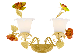 Бра L460 x W250 x H340, мм, 2*40W (80W), COFFEE GOLD(Кофе +Золото) Rilon B0903/2W COFFEE GOLD
