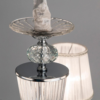 Люстра подвесная Citilux Медея CL436151,  диаметр 62 см, хром