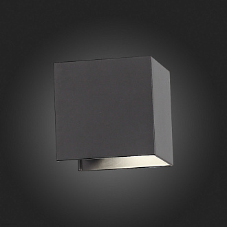 Светильник уличный настенный 10 см, 6W, 4000K ST LUCE STAFFA SL560.401.02 Черный