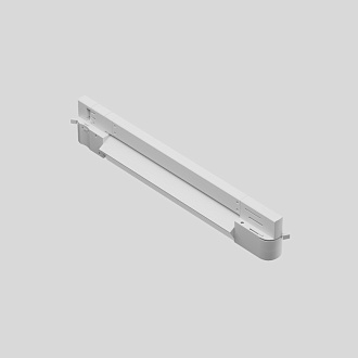 Трековый трехфазный светильник 38 см, 10W, 2700K, Maytoni Points TR195-3-10W2.7K-M-W, белый