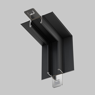 Коннектор угловой внутренний Maytoni Basity TRA172ICL-12B, черный