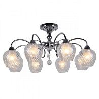 Люстра 73*33,5 см, 8*E14, 40W, Omnilux Omnilux 536 OML-53607-08, хром