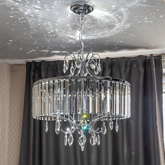 Люстра 59 см Citilux Инга CL335181 хром