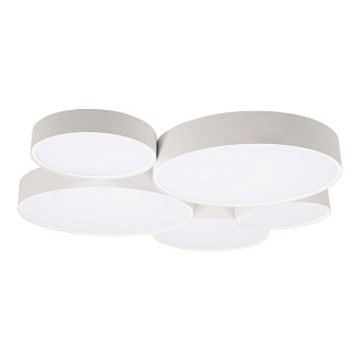 Потолочный светильник 90*10,6 см, 5*LED 4000K белый Loft It Drum 10218 White