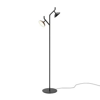 Торшер 140 см, 18W, 3000K, Maytoni Vita MOD451FL-L16B3K, черный