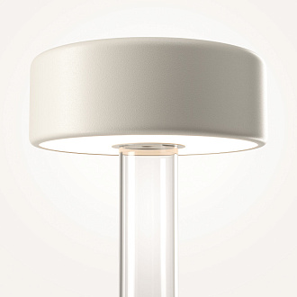 Настольная лампа 12*34,8 см, LED, 3W, 4000К, Maytoni AI Collaboration MOD229TL-L3W3K1 прозрачный