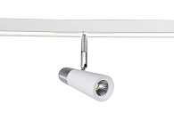 Трековый светильник магнитный 5 см, 12W, 4000K, Crystal Lux CLT 0.33 006 12W WH-CH 4000K Белый+Хром