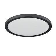 Светильник потолочный *30*1,7- см, 1*LED*24W, 3000/4000/6500K, Sonex Nebula Black SON7788/24L, белый