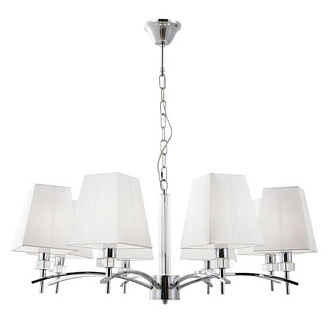 Подвесная люстра 80 см, Arte Lamp KENSINGTON A4098LM-8CC, хром