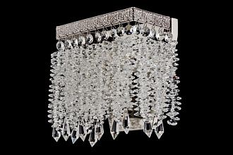 Бра *17*20 см, 1*E27*60W, Arti Lampadari Favola Nickel Favola E 2.10.106 N, Матовый никель