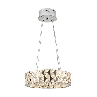 Люстра *40*10 см, LED*39W, 3000-6000K, Modelux  ML.335.400 CR, Хром