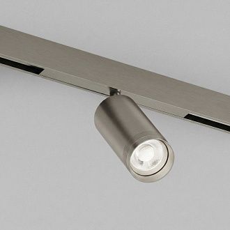 Светильник на шине 16*4,5*10,5 см, *LED*10W, 3000K, Denkirs SHINE PRIME SPOT 3000К | ШАЙН ПРАЙМ СПОТ 3000К DK4745-DN, темный никель