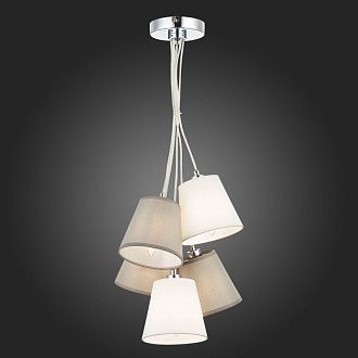Светильник подвесной 40 см, 200W,  EVOLUCE  PRATO  SLE300403-05  Хром