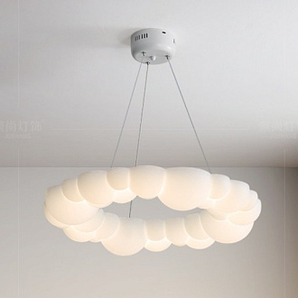 Светильник DZN-11153 БЕЛЫЙ+ХРОМ  D650/H1200/1/LED/60*2W/3000-6500K SUDS 24-08