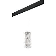Комплект с подвесом Cristallo для трека PRO 1*136 см, 1*G9*6W, Хром Lightstar Cristallo PRO795324