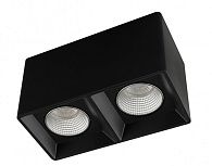 Светильник 19*10 см, MR16(G5,3) 10W, Denkirs DK3085-BK+CH черный