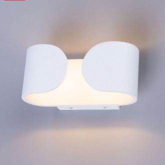 Бра 16*10*7 см, 6W, 4000K, Arte Lamp A1419AP-1WH, белый