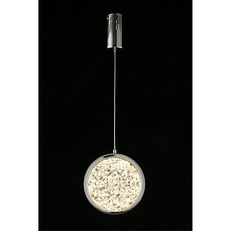 Подвесной светильник 20*50-150 см, 1*LED, 7W, K, Aployt Yulali APL.048.16.07, хром