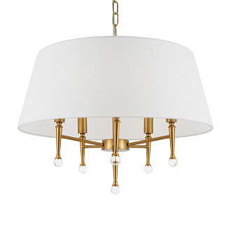 Светильник 58 см, Freya Rosemary FR5190PL-05BS3, латунь