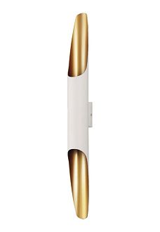 Бра 6*8 см, Crystal Lux CLT SONATA AP2 WH Белый/Золотой