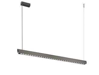 Люстра  1200*40*1500, LED, 35W 4000K NewRgy LED 231101-DW BLACK, Черный