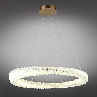 Подвесная люстра 80*70-150 см 88W, 4000K, Aployt Marcelina APL.853.03.88, золотой