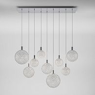 Подвесной cветильник 111,5*23*150- см, *LED*45W, 3000K, Eurosvet Gemini, 90353/9 хром, 4690389210129