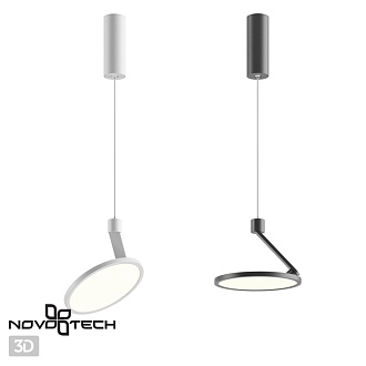 Светильник подвесной Novotech LED Hat 358350, 18W LED, 4000K, черный