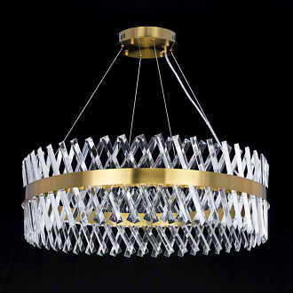 Люстра 80 см, 100W, 3000K-5500K Citilux Ричард CL336083 золото