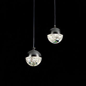 Светильник *20* см, LED*13W, 3000-6000K, Modestyle  MS.2345.2 BK, Чёрный