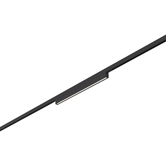 Магнитный трековый светильник 30*1*1,8 см, 1*LED*8W 4000K ST LUCE Super5 ST665.446.08 черный