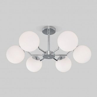 Потолочная люстра 72 см Eurosvet Frost 70154/6 хром