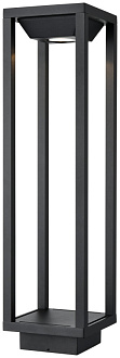 Садово-парковый светильник 14*14*54 см, LED, 8W, Wertmark  WE902.02.025 черный