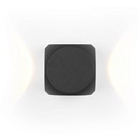 Уличный настенный светодиодный светильник Maytoni Bond Street O015WL-L4B, 4W LED, 3000K, черный