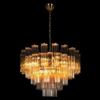 Подвесной светильник 80 см, Loft IT Murano 10580/800 Champagne, бронза