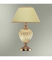 Настольная лампа Good light (Фотон) с абажуром 33-12.50/85012, золото, желтый