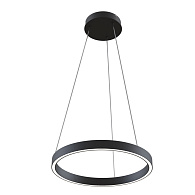 Подвесной светильник 40*127,5 см, LED, 24W, 2600К-3500К, Maytoni Rim MOD058PL-L22BK латунный