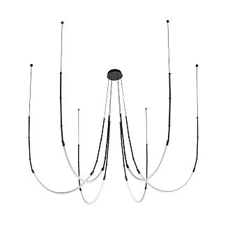 Подвесной светильник 150*100 см, 1*LED, 39W, 3000K Arte Lamp Klimt A2850SP-42BK, Черный