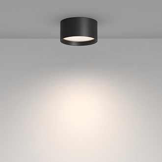 Светильник 12 см, 12W, 4000K, Maytoni Glare C091CL-12W4K-B, черный