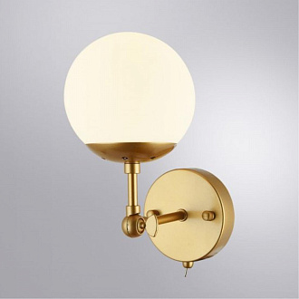 Бра 18*13*24 см, 1*E14 золотистый Arte Lamp Bolla A1664AP-1GO