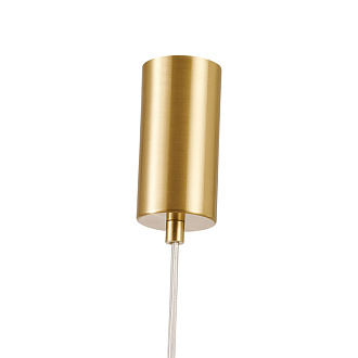 Подвесной светильник 12,5*180 см, LED, 9W, 4000К, Favourite Dolci 4464-1P латунный