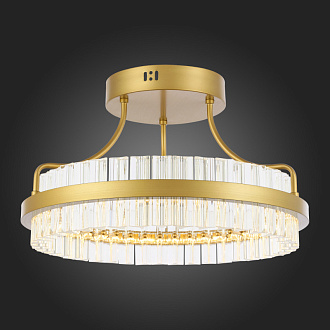 Светильник потолочный 46 см, 34W 3000K ST LUCE CHERIO SL383.202.01 Матовое золото